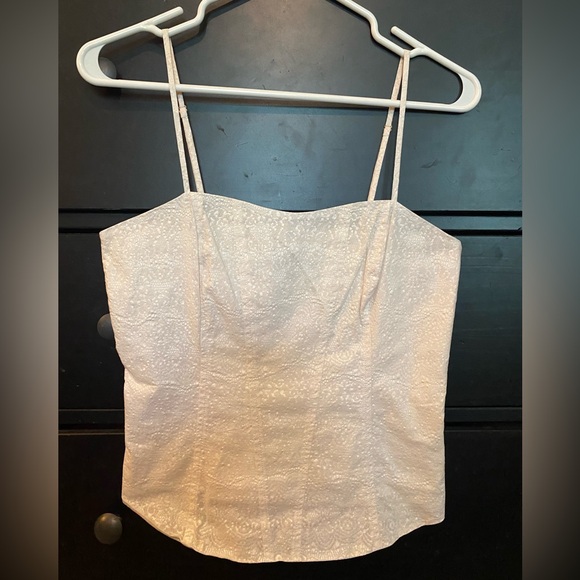 Armani Exchange spaghetti strap, heart shape, corset style with heart shape top. - Picture 2 of 7